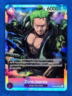 Zoro-Juurou ST18-004 SR | NM | Starter Deck 18 | One Piece TCG - Image 1