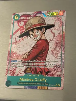 Monkey D. Luffy OP13-118 SEC (Alt Art) - Carrying On His Will English Parallel - Image 1