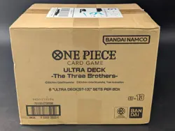 ONE PIECE: The Three Brothers Ultra Deck Box ST-13 CASE 6 Decks In A Sealed Case - Image 3