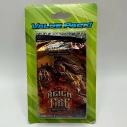 World of Warcraft Reign Of Fire 2x Per Pack Blister Pack Sealed Booster Pack - Image 1