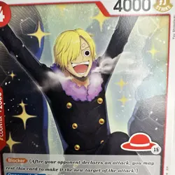 One Piece card, Tony Tony.Chopper (Sanji body) OP10-011 R, red straw hat 15 - Image 4