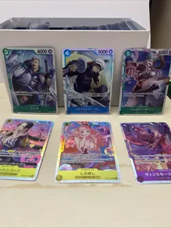 One Piece Card Game Secret Rare (SR) 9 Assorted Lot Bundle NM (JAPANESE) - Image 1