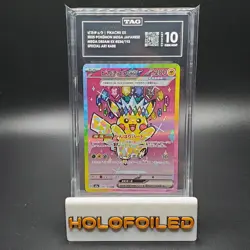 Pikachu ex #234 - Mega Dream - Japanese Pokemon Card - TAG 10 Gem Mint (980) - Image 1