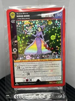 Sarah Good MetaZoo Seance 1st Edition Holo Promo Card NM/MINT Sealed 1/14 - Image 1