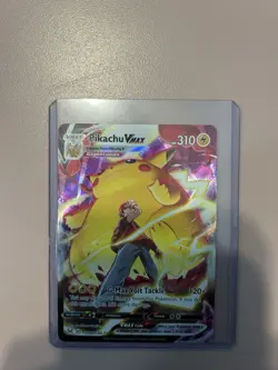 Pokemon Pikachu VMAX TG17/TG30 Full Art Ultra Rare Holo Lost Origin Card - Image 1