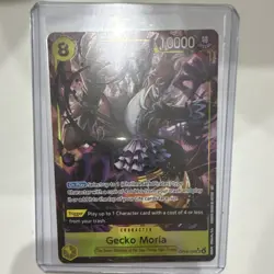 Gecko Moria OP14-104 Holo OP14 Bandai Character English One Piece Card Game - Image 1