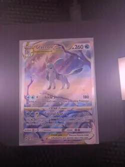 Glaceon VSTAR Crown Zenith: Galarian Gallery Holo Card GG40/GG70 NM Condition - Image 3