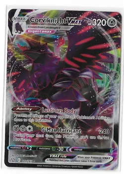 Corviknight VMAX 110/163 Battle Styles SWSH Holo Rare Pokemon TCG Card NM - Image 1