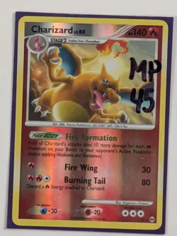 Charizard - 1/99 - Holo Rare Reverse Holo Arceus - Pokemon Card - MP - Image 3