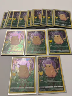 Pokemon 25th Anniversary Pokemon TCG Celebrations Pikachu Lot, 25 cards - Image 4