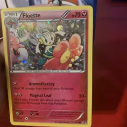 Floette XY Promo XY139 Near NM Cosmos Holo Rare Pokemon Tcg cards black star - Image 4