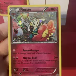 Floette XY Promo XY139 Near NM Cosmos Holo Rare Pokemon Tcg cards black star - Image 5