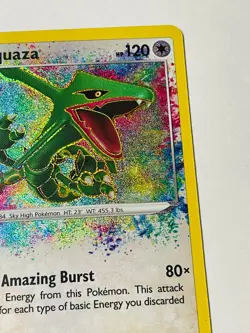 Pokemon Rayquaza Amazing Rare 138/185 SWSH04 Vivid Voltage Holo Card NM 2020 - Image 5