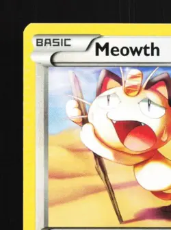Meowth 114/162 LP BREAKthrough English Pokemon Card TCG - Image 4