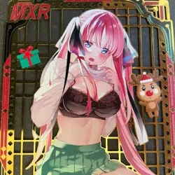 WES - Goddess Story Gold METAL Card - Serial Number #120/200! Nino Anime Bikini - Image 2