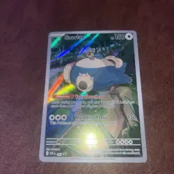 Pokemon Snorlax 151 Scarlet and Violet Promo Holo Card 051 NM - Image 2
