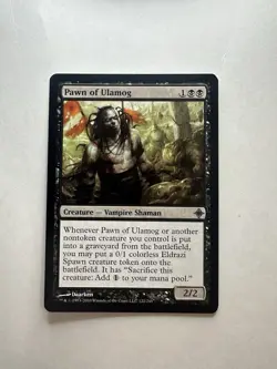 Pawn of Ulamog LP Rise of the Eldrazi Magic The Gathering Mtg Lightly Played - Image 1