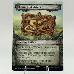 MTG Lorwyn Eclipsed - Chronicle of Victory (Showcase) - ECL - NM - Image 1