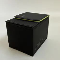 Vault X: Exo-Tec Toploading 80+ [Deck Box] Black & Green MTG commander - Image 2