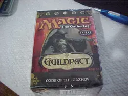 Magic The Gathering Guildpact Code of the Orzhov Theme Deck expert- sealed - Image 1