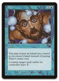 Daze #30 (NM) Nemesis NMS Magic MTG - Image 1