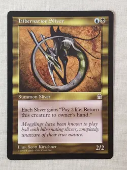 NM Hibernation Sliver Stronghold Mtg Magic the Gathering - Image 1
