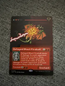 Delayed Blast Fireball 1824 Extra Life Secret Lair Non Foil MTG Near Mint - Image 1