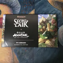 My Cabbages! - MTG Avatar: The Last Airbender - Rainbow Foil - New - Sealed - Image 1