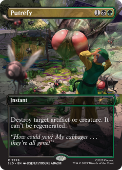 MTG Secret Lair x Avatar The Last Airbender My Cabbages! Rainbow NON FOIL SEALED - Image 2
