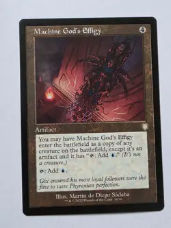 Machine God's Effigy NM-Mint, English Commander: The Brothers' War MTG Magic - Image 1