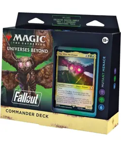 MTG Fallout Commander Deck - Mutant Menace - New Sealed w/ Collector Booster - Image 1