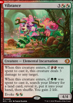 MTG Lorwyn Eclipsed M Vibrance #0249 - Image 1