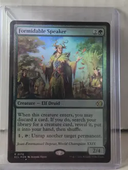 Formidable Speaker - Foil - NM - MTG - Lorwyn Eclipsed - ECL #176 - MTG Singles - Image 1