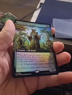 Formidable Speaker (Extended Art) [Lorwyn Eclipsed] 366 NM Foil - Image 2