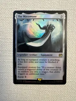The Masamune - FOIL - 264 - FINAL FANTASY FIN - MTG Magic NM - Image 1