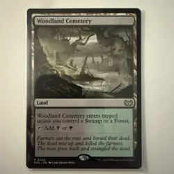 Woodland Cemetery Commander: Duskmourn: House of Horror Regular - Image 1