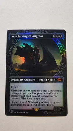 Witch-king of Angmar Lord Of The Rings Showcase Foil - Near Mint - Image 1