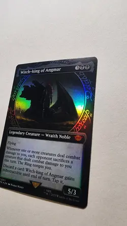 Witch-king of Angmar Lord Of The Rings Showcase Foil - Near Mint - Image 2