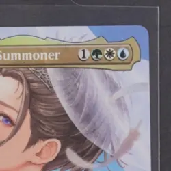 2025 MAGIC: THE GATHERING FINAL FANTASY #001 YUNA, GRAND SUMMONER FOIL PROMO - Image 5