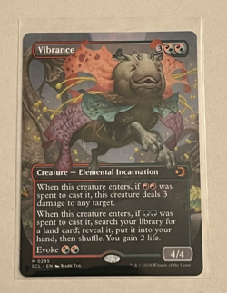 MTG Vibrance - Borderless - Lorwyn Eclipsed #295 - Image 1