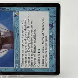 Decree of Silence Scourge Regular MTG 32 MP - Image 4