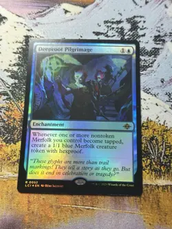 Near Mint, English - 1 x MTG Deeproot Pilgrimage - Foil The Lost Caverns of Ixal - Image 1
