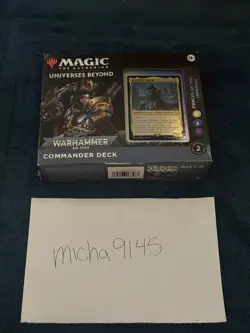 Forces of the Imperium Commander Deck MTG Warhammer 40,000 - Image 1
