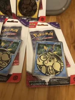 Pokemon Scarlet & Violet Temporal Forces Blister Pack w/promo - 8 Pack Lot - Image 3