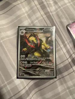 Pokemon TCG Haxorus 147/086 Black Bolt Illustration Rare NM - Image 1