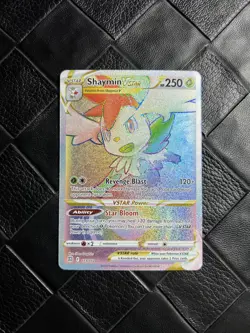 Shaymin VSTAR 173/172 Secret Rare Rainbow Pokemon Brilliant Stars NM - Image 1