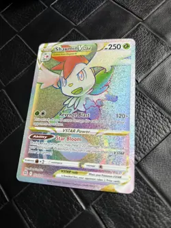 Shaymin VSTAR 173/172 Secret Rare Rainbow Pokemon Brilliant Stars NM - Image 2