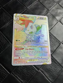 Shaymin VSTAR 173/172 Secret Rare Rainbow Pokemon Brilliant Stars NM - Image 3