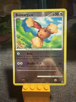 Buneary Reverse Foil Pokemon Diamond & Pearl Legends Awakened #86 2008 - Image 1
