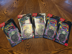 Pokemon TCG Phantasmal Flames Single Blister Packs SET OF 5 - Image 1